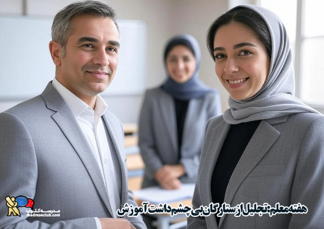 هفته معلم: تجلیل از ستارگان بی‌چشم‌داشت آموزش
