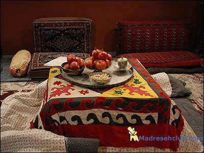 شب یلدا, شب چله, رسومات