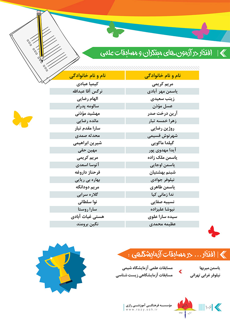 مجموعه مدارس فوق هوشمند شایستگان رازی - غیردولتی