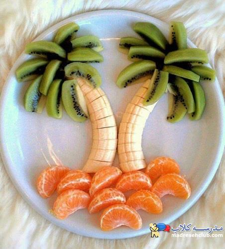تزیین غذا برای بچه ها و بزرگا