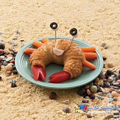 تزیین غذا برای بچه ها و بزرگا