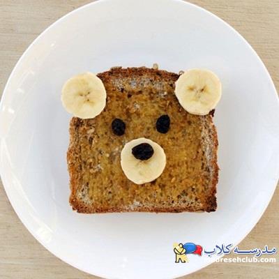 تزیین غذا برای بچه ها و بزرگا