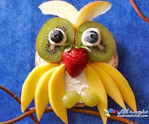 تزیین غذا برای بچه ها و بزرگا