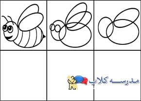 اموزش نقاشی حشرات