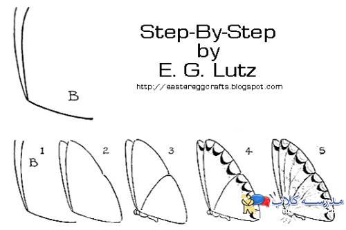 آموزش نقاشی پروانه