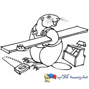 آموزش نقاشی سگ آبی