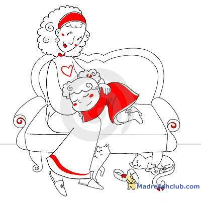 رابطه ی مادر و دختر