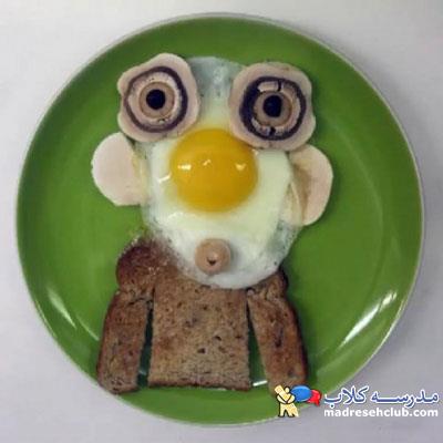 تزیین غذا برای بچه ها و بزرگا