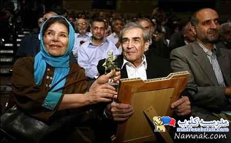 سلفي مرتضی پاشایی و هما روستا و خسرو شکیبایی و ... در بهشت
