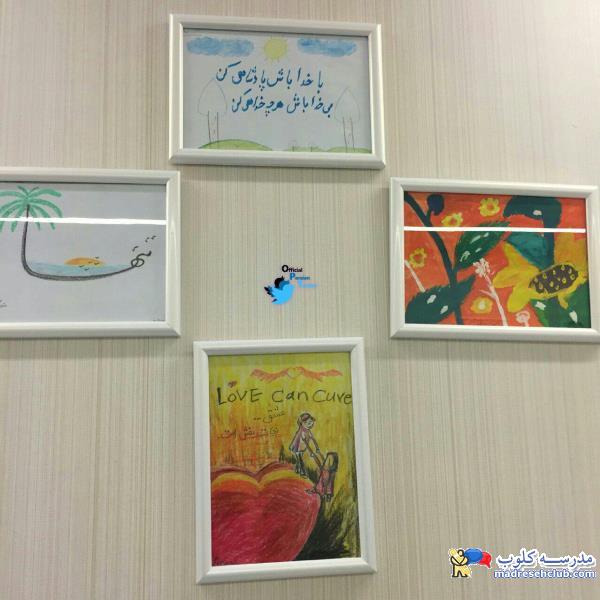 نقاشی کوچولوهای سرطانی که الان دیگه تو بهشتن :(