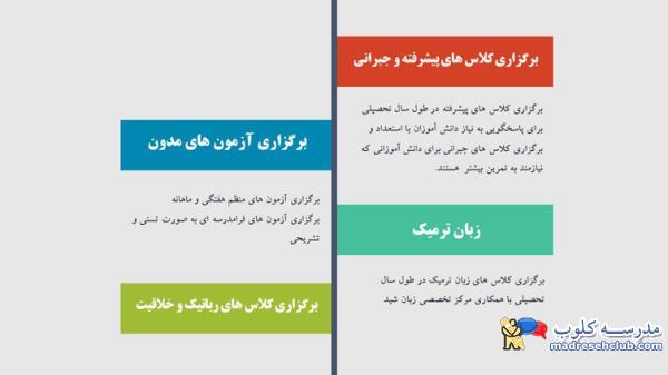دبیرستان دوره اول غیر دولتی  (غیرانتفاعی) پسرانه پیوند ادب -محدوده ولنجک - منطقه 1 تهران