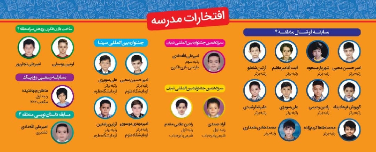 امکانات هوشمند و آموزش الکترونیکی دروس در تمام پایه ها 
