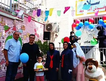 مدرسه مهرآیین، عکس یادگاری دانش آموزان پیش دبستانی  پسرانه مهر آیین منطقه 1