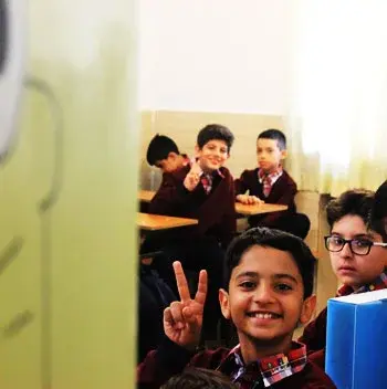 مدرسه سلام همت، دانش آموزان دبستانی مدرسه ی سلام همت