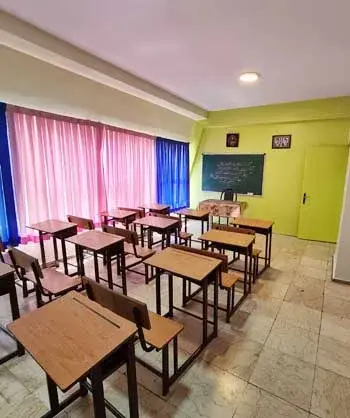 مدرسه بشرا، کلاس زیبای دبستان غیر انتفاعی دخترانه بشرا منطقه 2