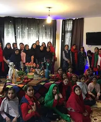 مدرسه مهرآسا، جشن یلدا در مدرسه ی دخترانه ی مهرآسا