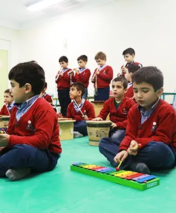 مدرسه  علامه طباطبایی واحد آبشناسان، اهمیت آموزش موسیقی در پیش دبستان و دبستان پسرانه علامه طباطبایی