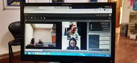 مدرسه آفاق بدیع، کلاس آنلاین در دبیرستان دخترانه آفاق بدیع