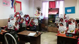 مدرسه صدرا نوین، کلاس نقاشی دبستان غیردولتی صدرا نوین