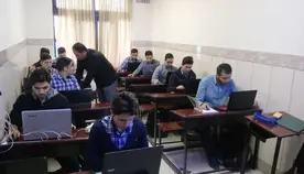 مدرسه فنی حرفه ای دارالفنون، کلاس کامپیوتر هنرجویان هنرستان فنی و حرفه ای پسرانه دارالفنون منطقه 4