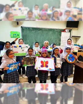 مدرسه صدرا نوین، کاردستی دختران گل دبستان صدرانوین