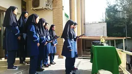مدرسه زینبیه، قرآن خوانی گروهی دانش آموزان دبستان دخترانه زینبیه 