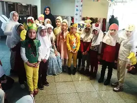 مدرسه زینبیه، هنرهای دانش آموزان پیش دبستان و دبستان دخترانه زینبیه