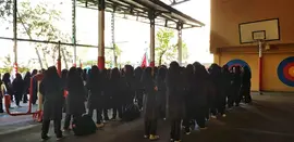 مدرسه  بشرا، دانش آموزان دبیرستان دوره دوم دخترانه بشرا منطقه 2