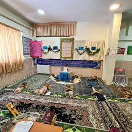 مدرسه بشرا، اجرای مراسم مذهبی در  پیش دبستان و دبستان غیر دولتی دخترانه بشرا منطقه 2     