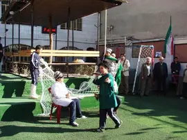 مدرسه جاوید، مراسم باشکوه دهه فجر در دبیرستان دوره اول پسرانه جاوید