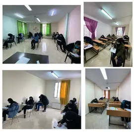 مدرسه ماهور، برگزاری امتحانات نوبت اول سال تحصیلی 01-1400