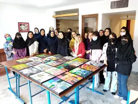 مدرسه هنرجو، عکس از نمونه کارهای دانش آموزان هنرستان هنرجو منطقه 2
