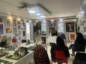 مدرسه هنرجو، عکس از ژوژمان پایان سال دانش آموزان معمار هنرستان هنرجو منطقه 2