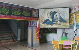 مدرسه فرهنگ، فضاسازی عاشورایی در مدرسه‌ فرهنگ تهران‍پارس