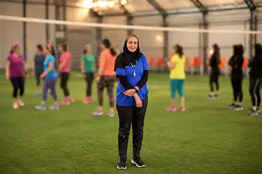 مدرسه  سلام یاسین، چالش مادران ورزشکار مدرسه سلام یاسین